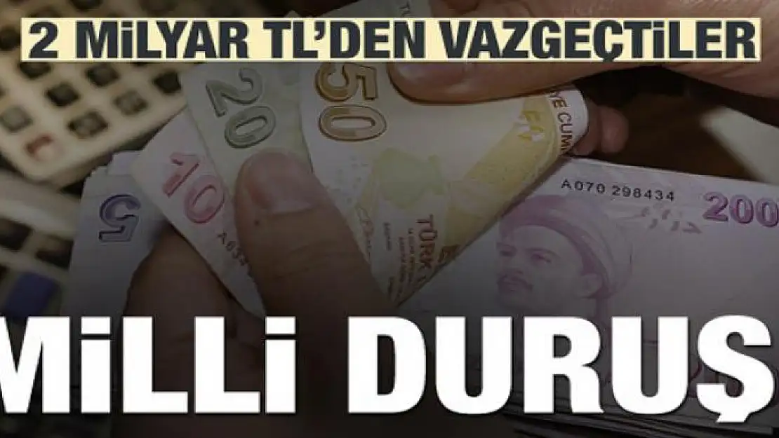 Kriz algısına karşı milli duruş!