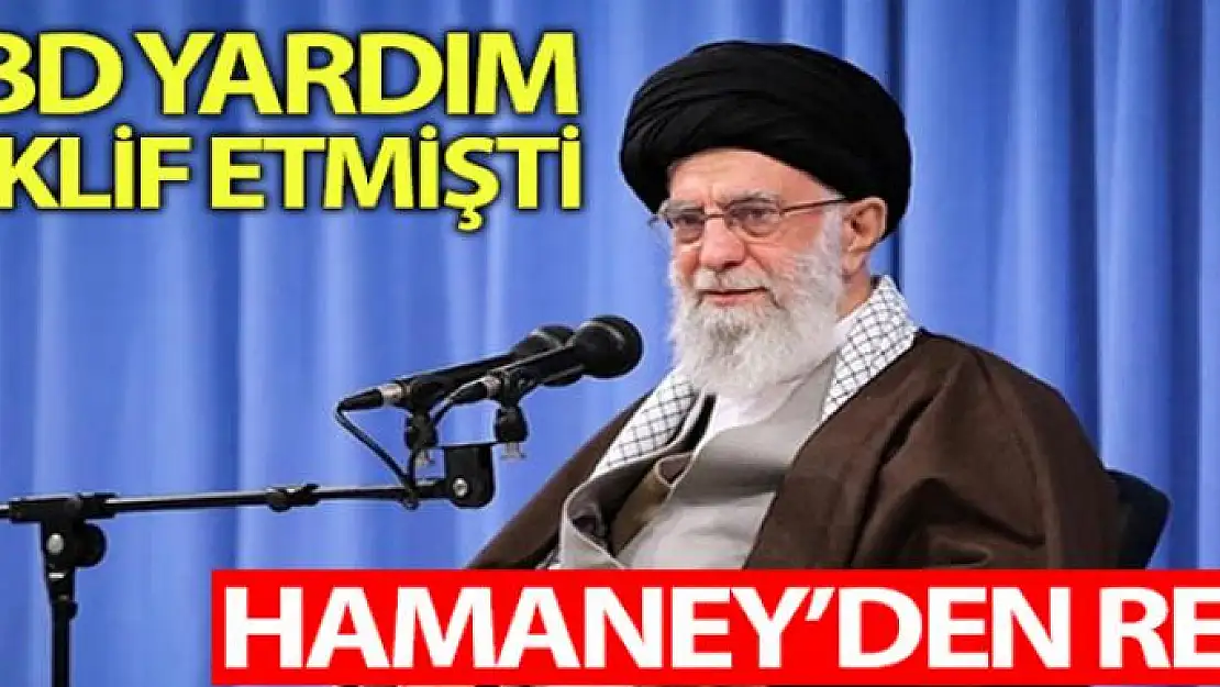 İran lideri Hamaney'den ABD'nin salgınla mücadele için yardım teklifine red