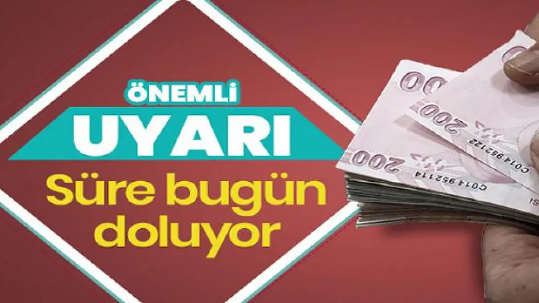 Dikkat! İmar barışı ödemelerinde son gün bugün!