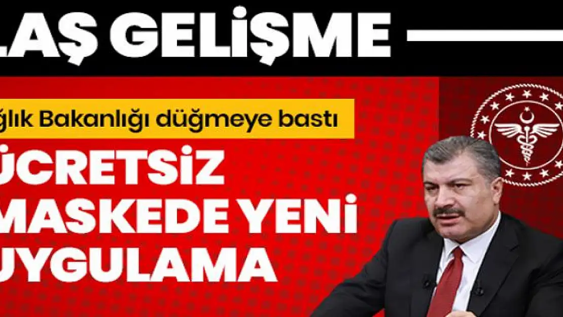 Sağlık Bakanlığı düğmeye bastı... 