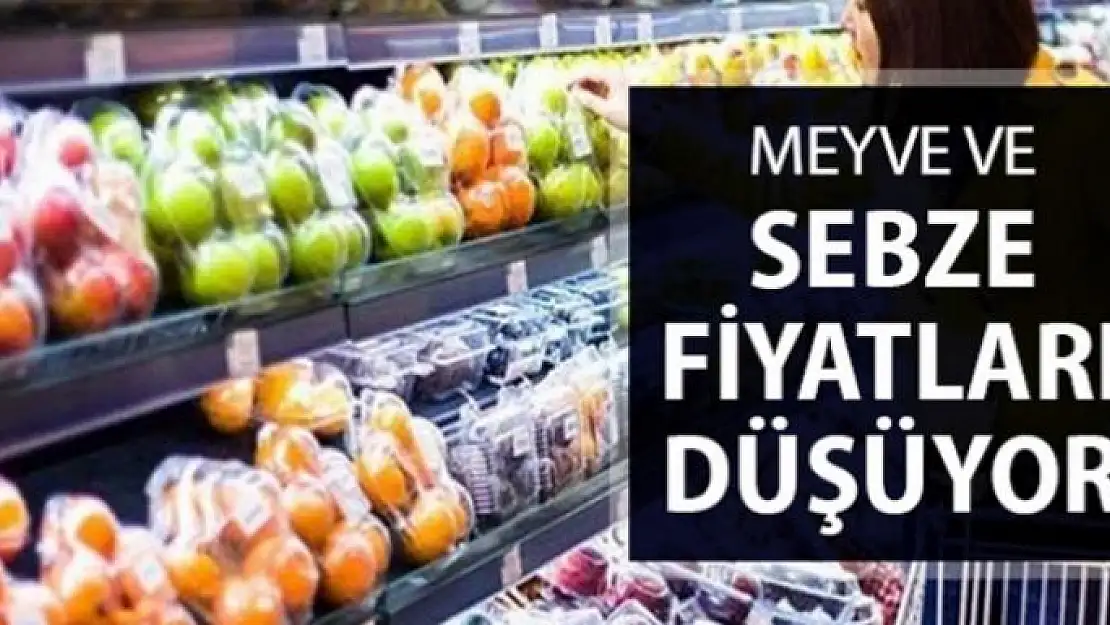 Sebze meyve fiyatları yüzde 100 düştü