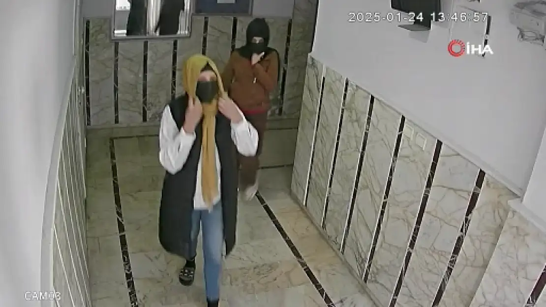 890 bin TL'lik altın çalan 2 kadın şüpheli tutuklandı