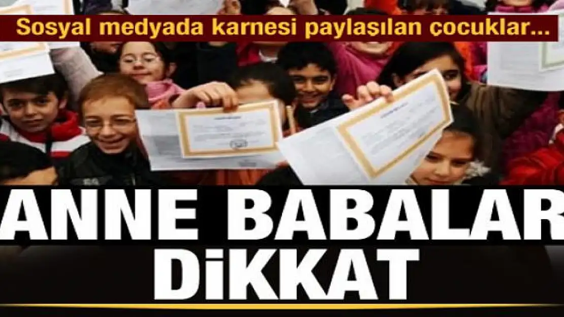 Karnesi sosyal medyada paylaşılan milyonlarca çocuk tehlikede