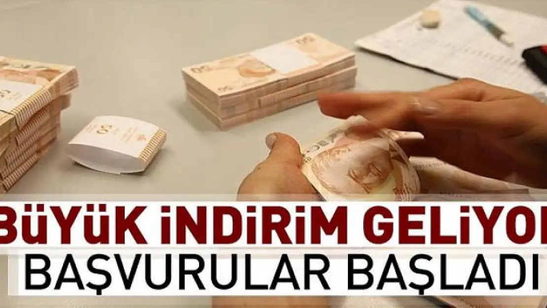 Başvurular başladı! Büyük indirim geliyor