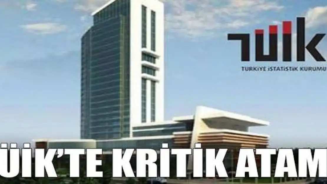 TÜİK'te kritik atama