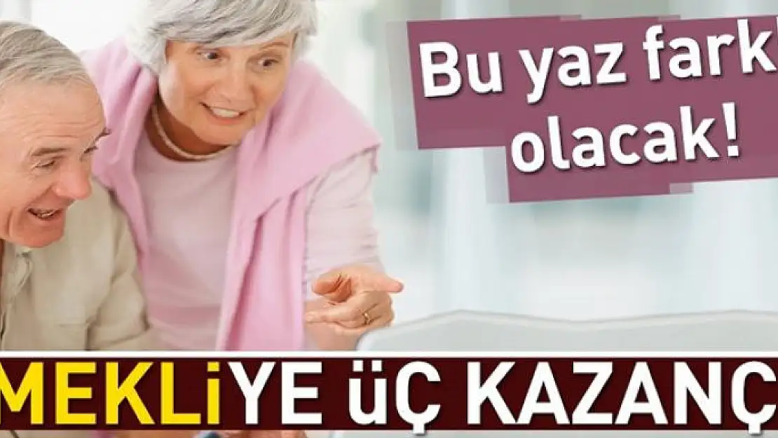 Emekliye üç kazanç 