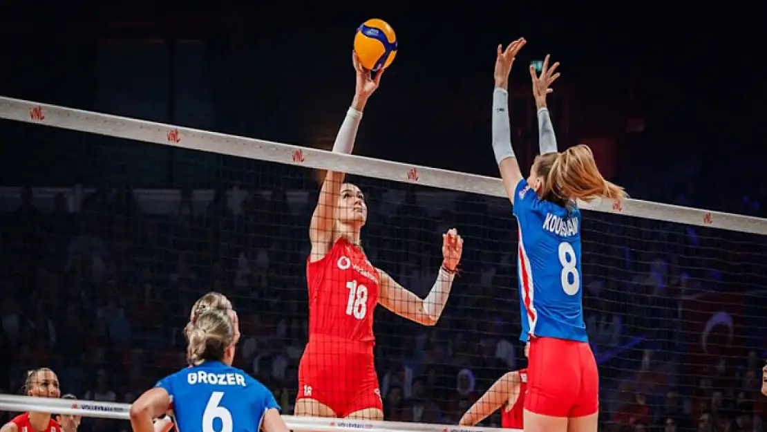 A Milli Kadın Voleybol Takımı, Çekya'ya mağlup oldu