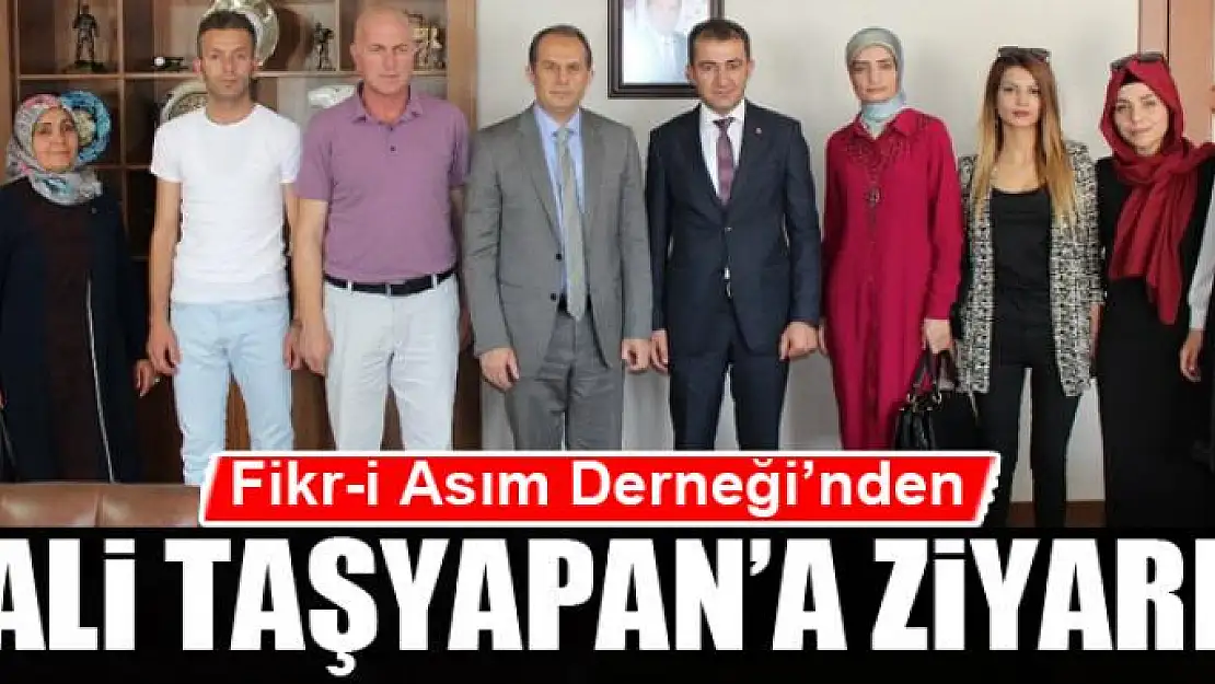 Fikr-i Asım'dan Van Valisi Taşyapan'a ziyaret