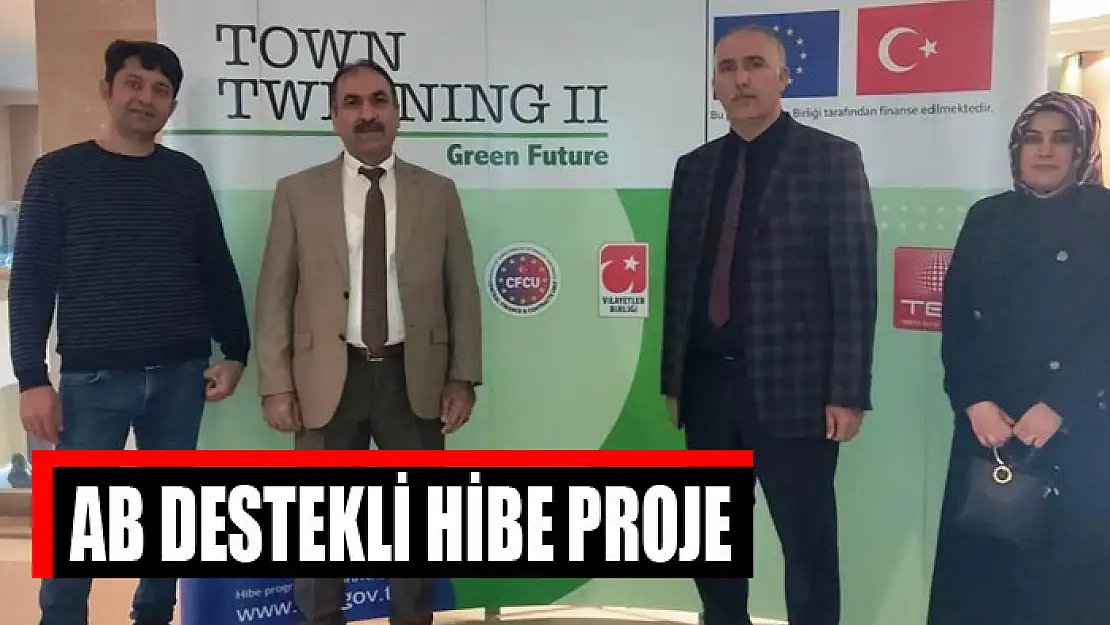 AB destekli hibe proje