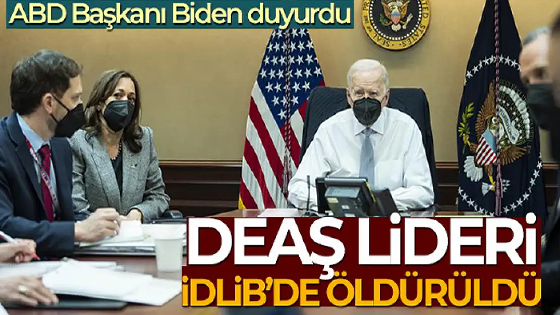 ABD Başkanı Biden: 'DEAŞ lideri öldürüldü'