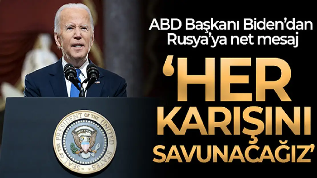 ABD Başkanı Joe Biden: 'NATO topraklarının her karışını savunacağız'