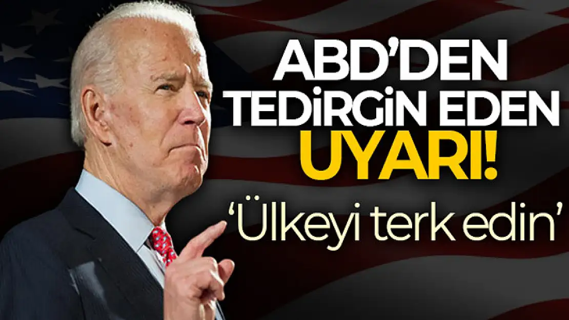 ABD, Ukrayna'daki vatandaşlarına 'ülkeyi terk edin' çağrısı yaptı