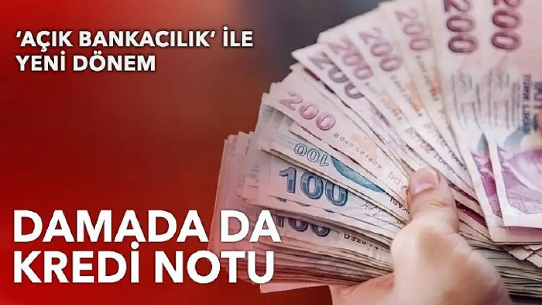 'Açık bankacılık' ile yeni dönem başlıyor: Damada da kredi notu