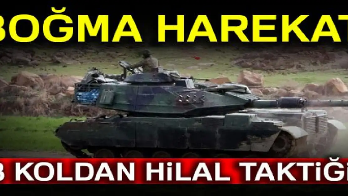 8 koldan hilal taktiği