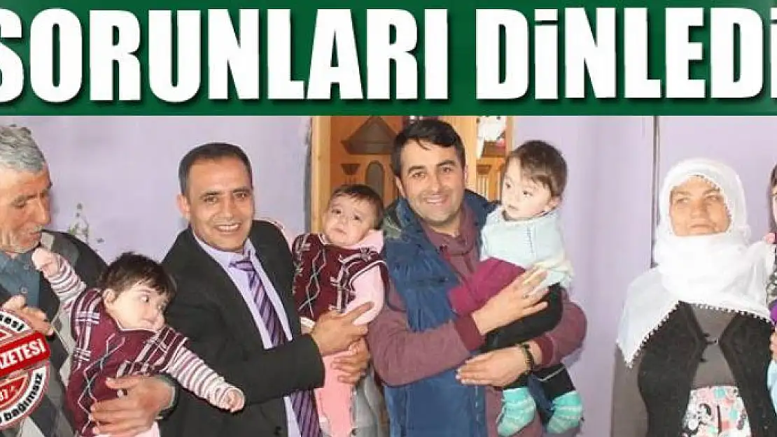 Kaymakam Bayır sorunları dinledi