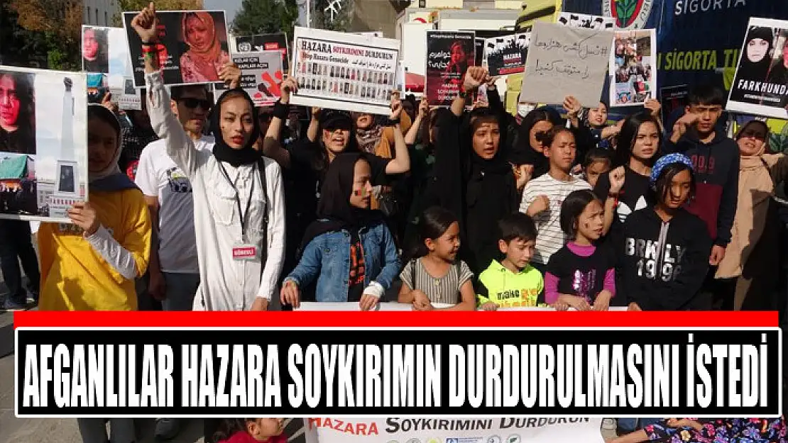 Afganlılar Hazara soykırımın durdurulmasını istedi