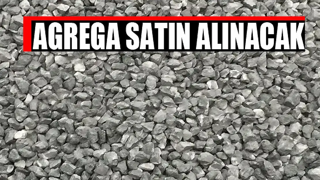 Agrega satın alınacak