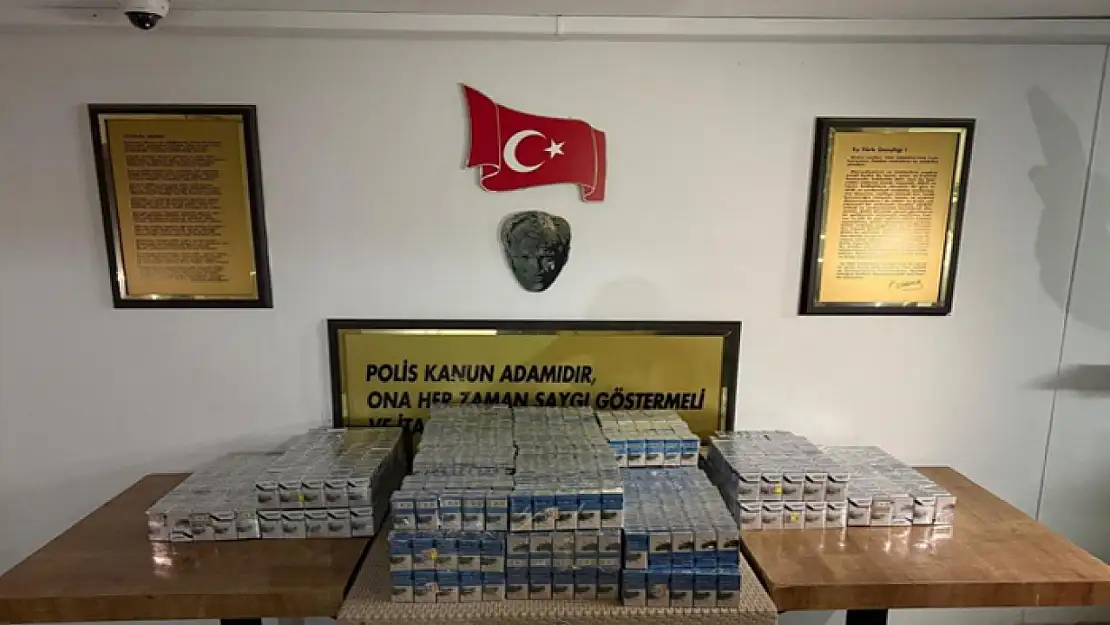 Ağrı'da 9 bin 675 paket kaçak sigara ele geçirildi