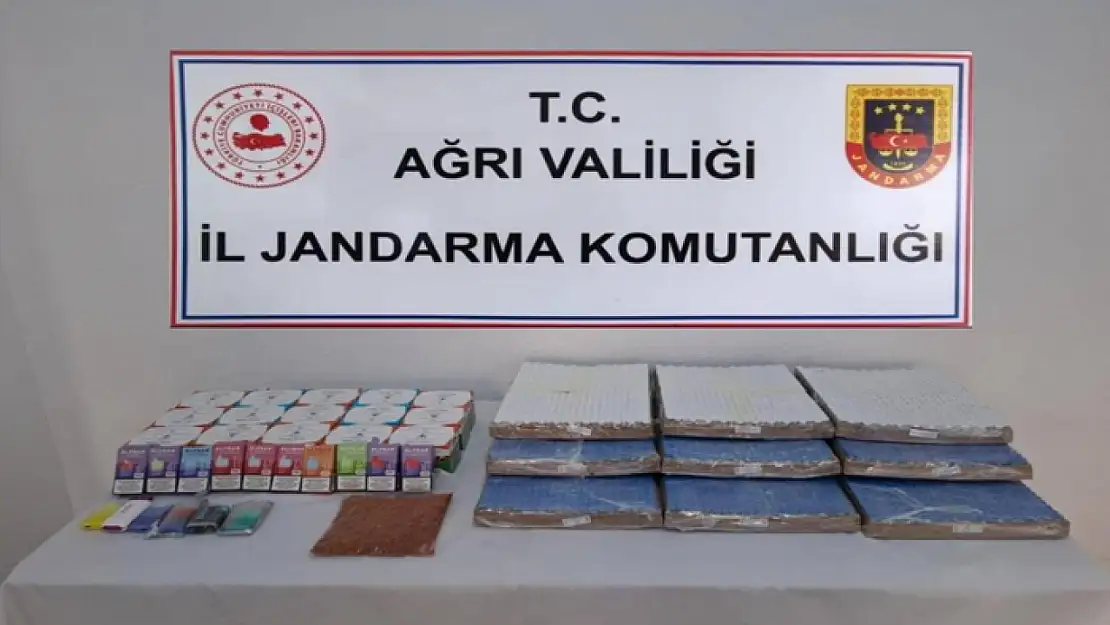 Ağrı'da binlerce kaçak botoks ve vücut geliştirme ilacı ele geçirildi