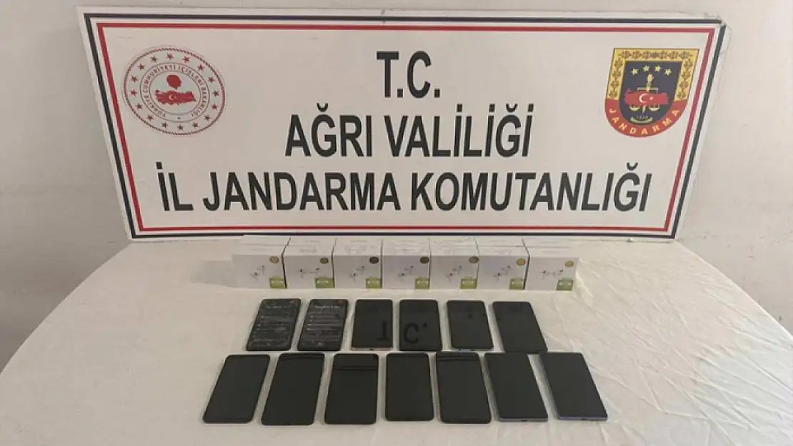 Ağrı'da kaçak malzemeler ele geçirildi