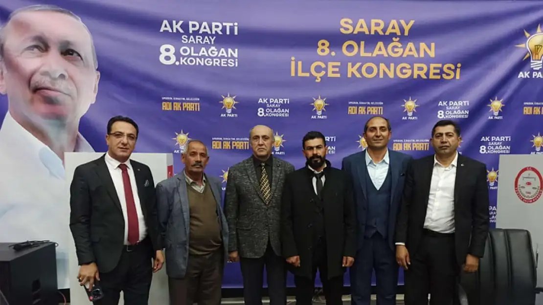 AK Parti Saray ilçe yönetimi belli oldu