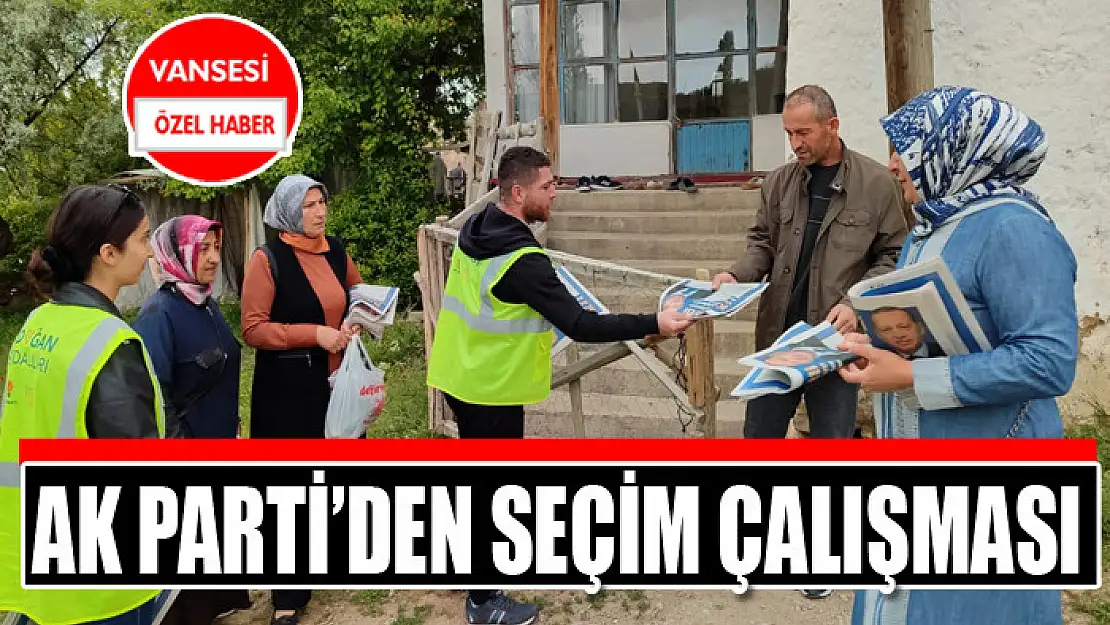 AK Parti'den seçim çalışması