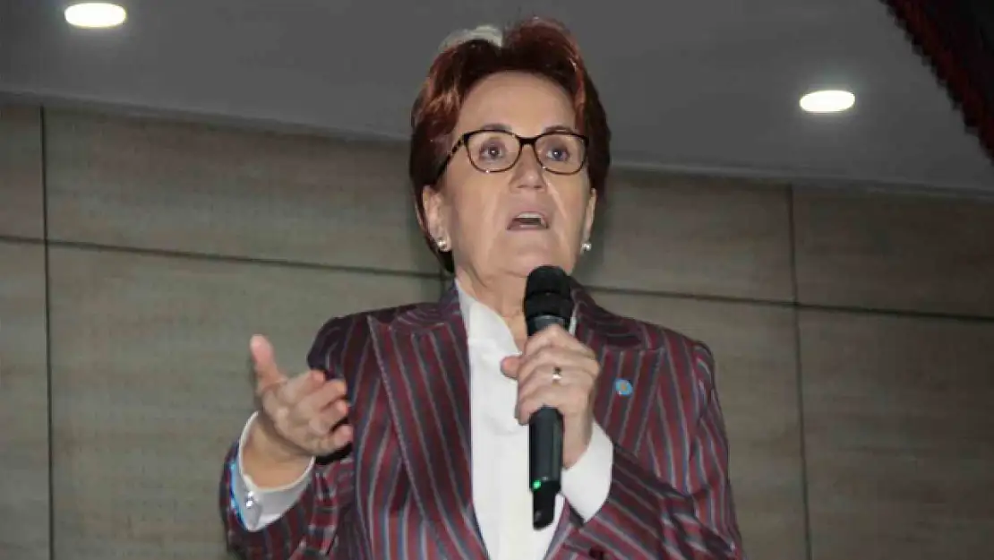 Akşener'den önemli açıklamalar