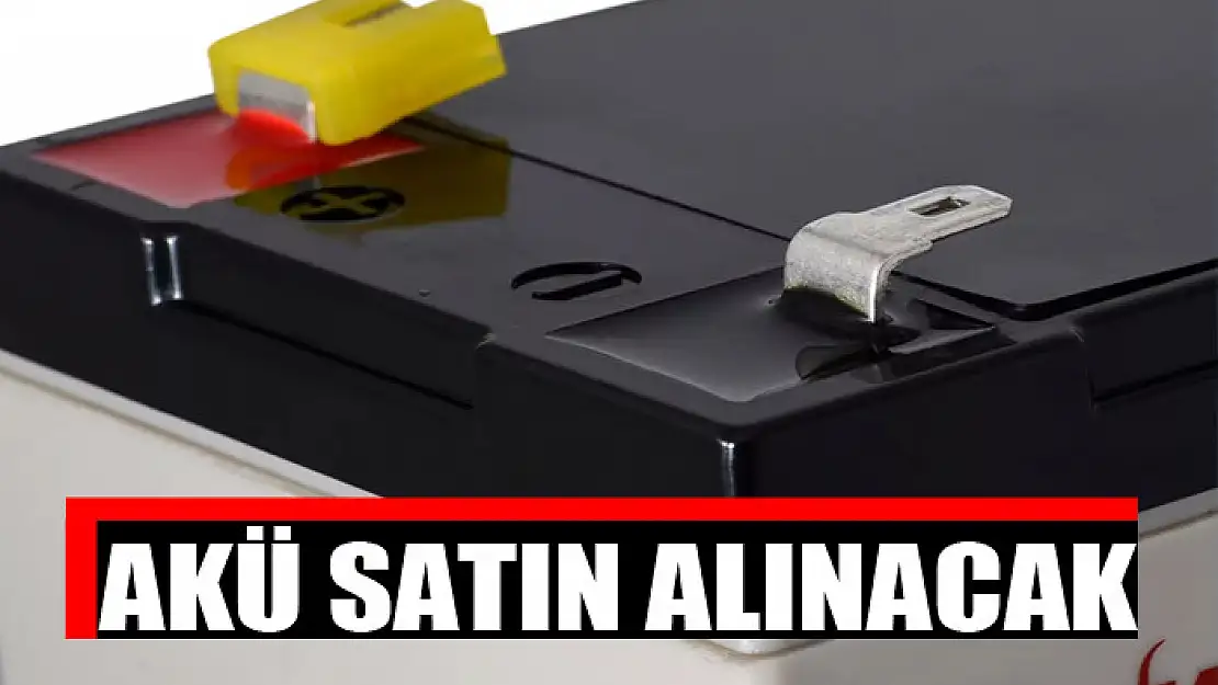 Akü satın alınacak