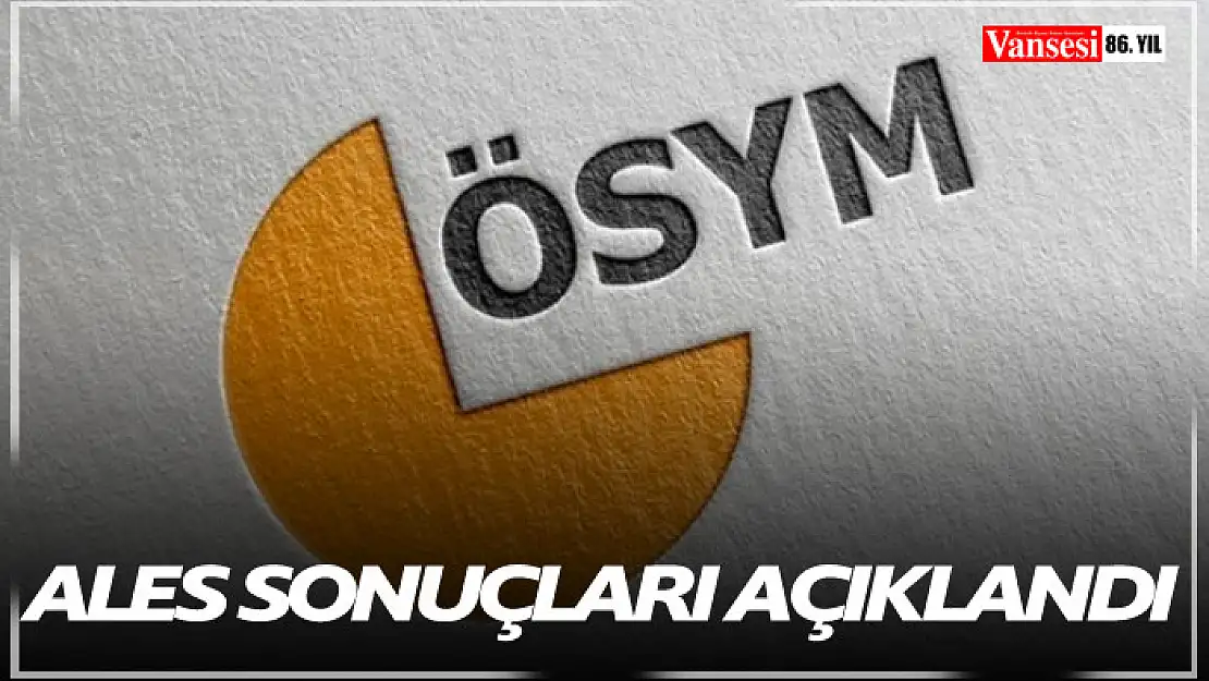 ALES sonuçları açıklandı