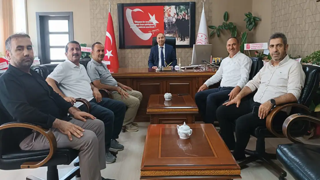 Alhan'dan Deniz'e hayırlı olsun ziyareti