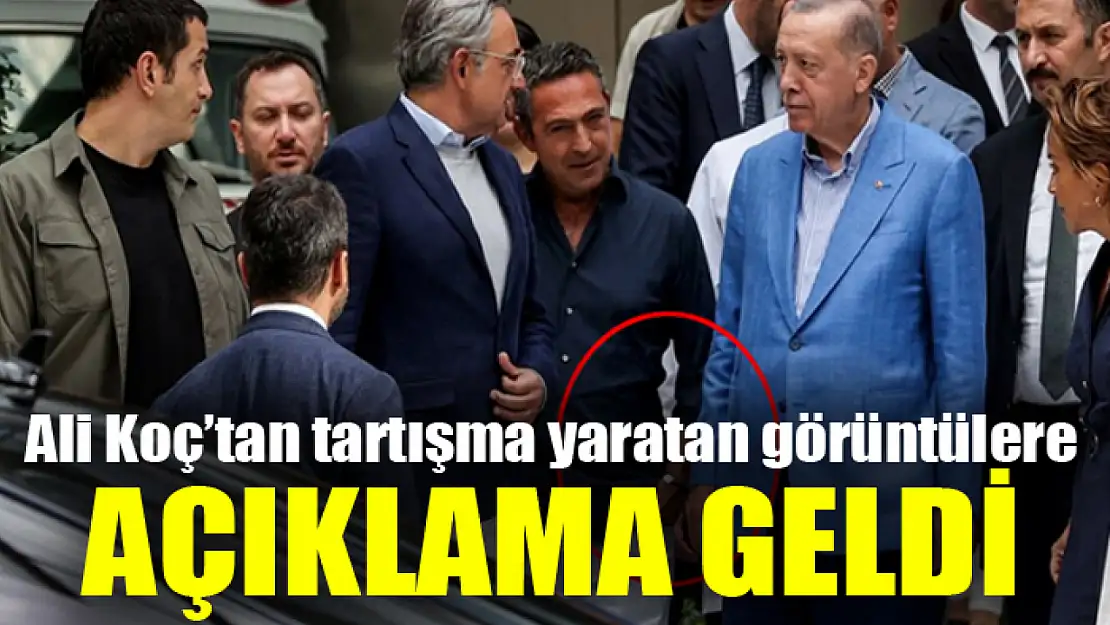 Ali Koç günler sonra konuştu