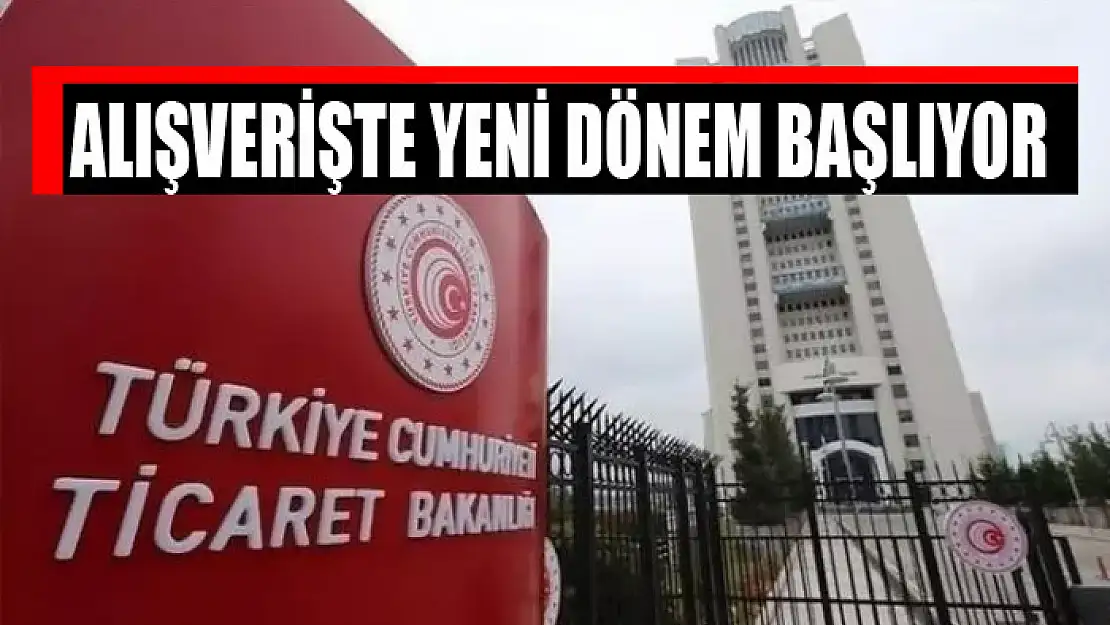 Alışverişte yeni dönem başlıyor