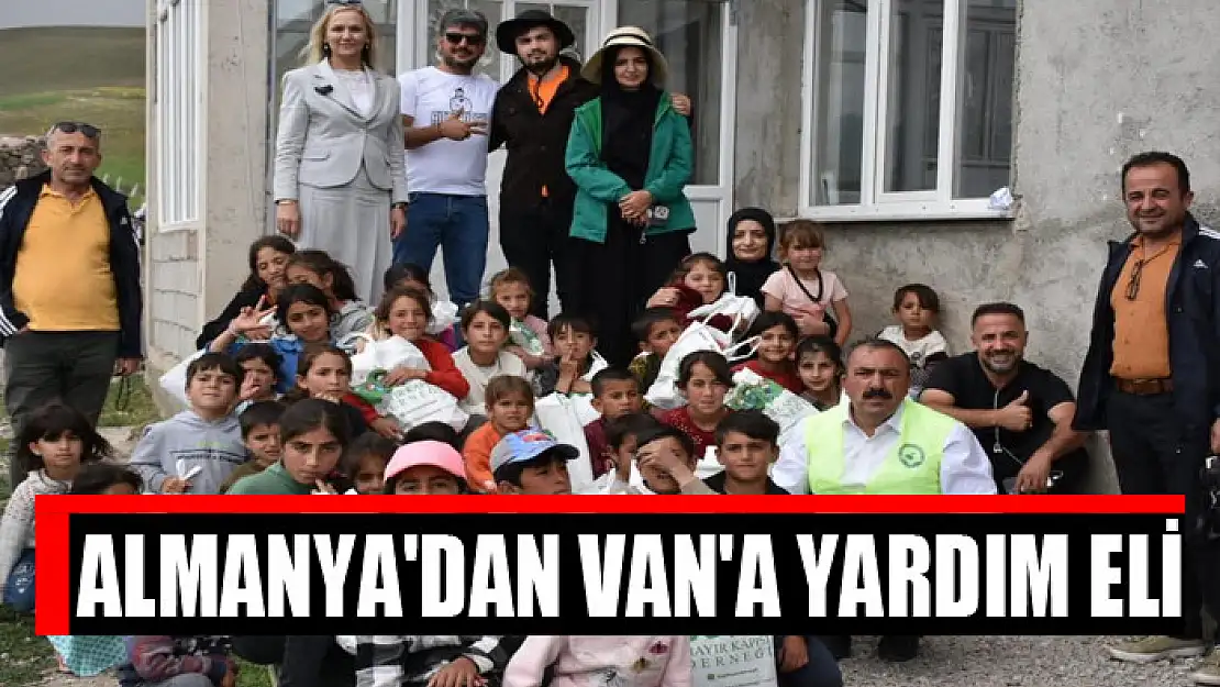 Almanya'dan Van'a yardım eli