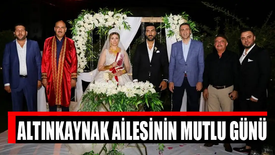 Altınkaynak ailesinin mutlu günü