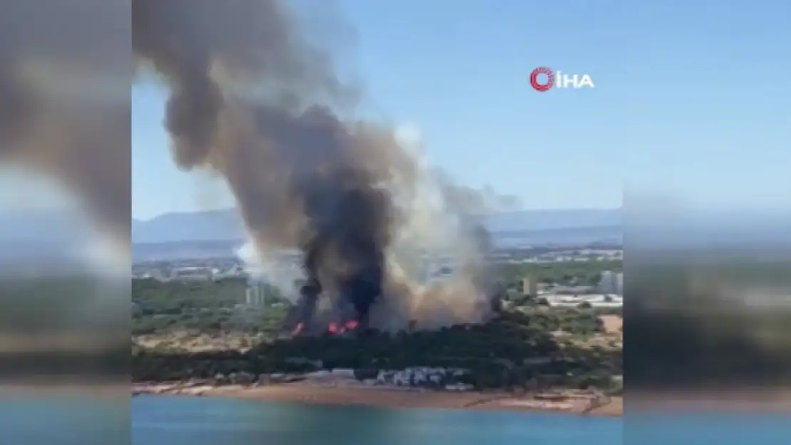 Antalya'da orman yangını