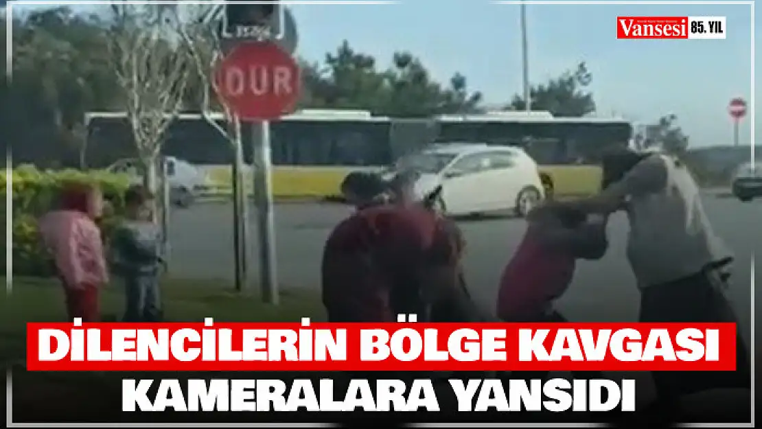 Arnavutköy'de dilencilerin bölge kavgası