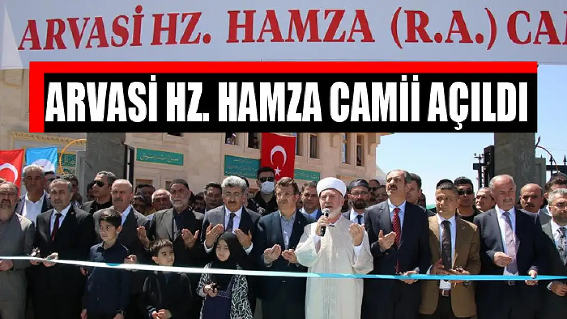 Arvasi Hz. Hamza Camii açıldı