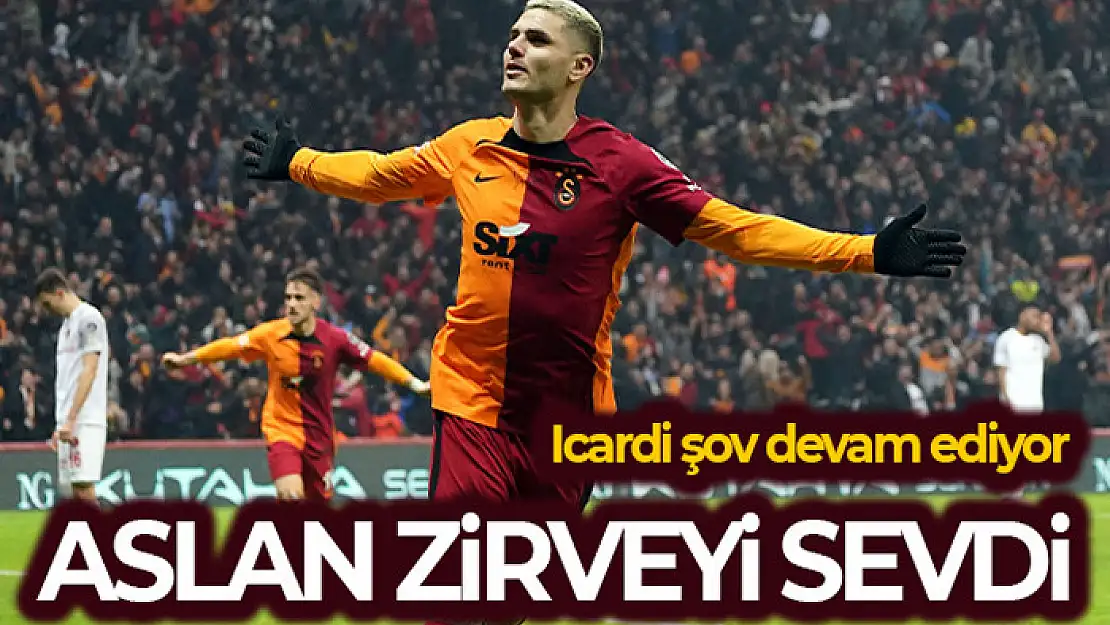 Aslan zirveyi sevdi