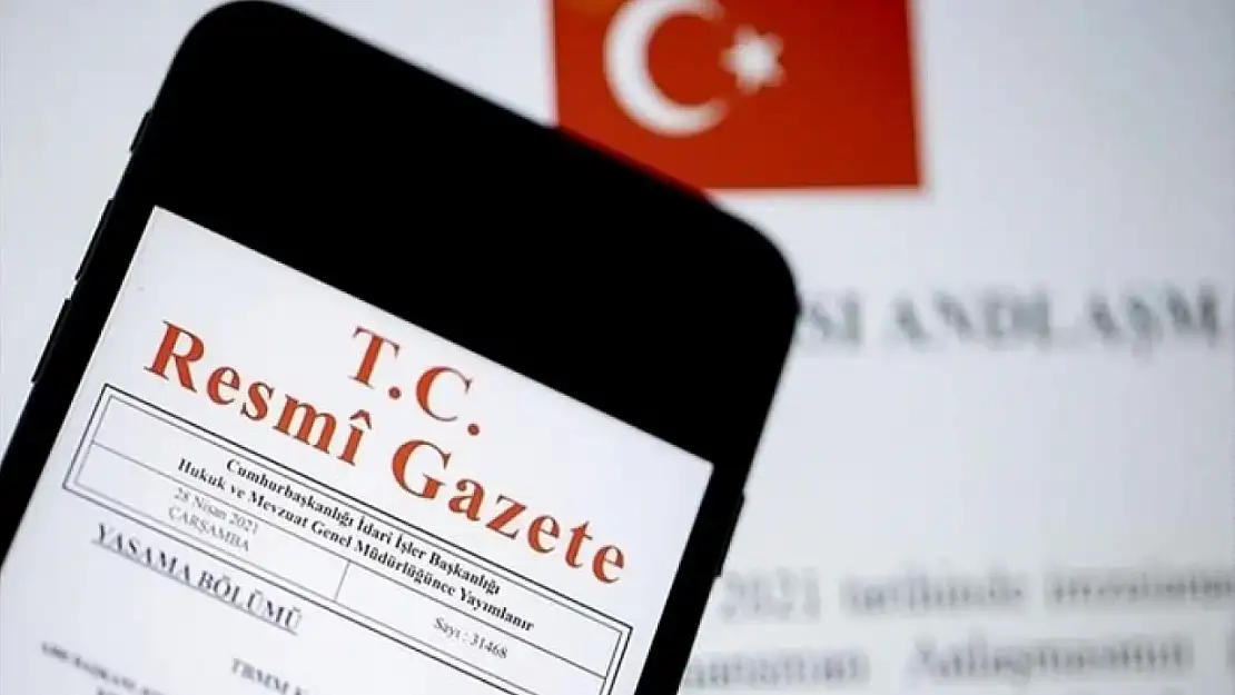 Atama kararları Resmi Gazete'de