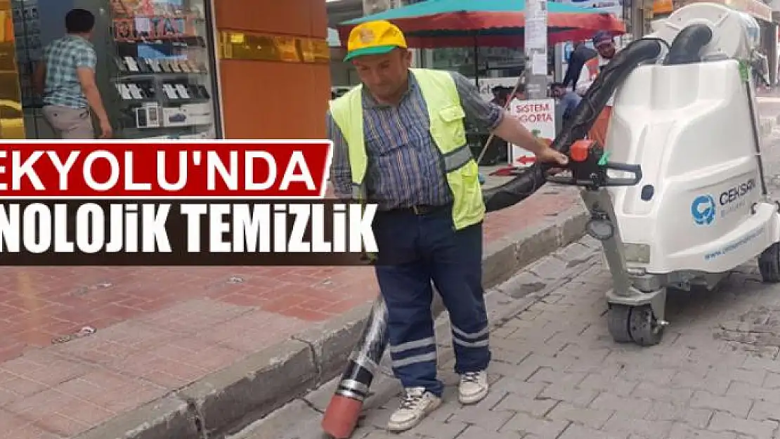 İpekyolu'nda teknolojik temizlik