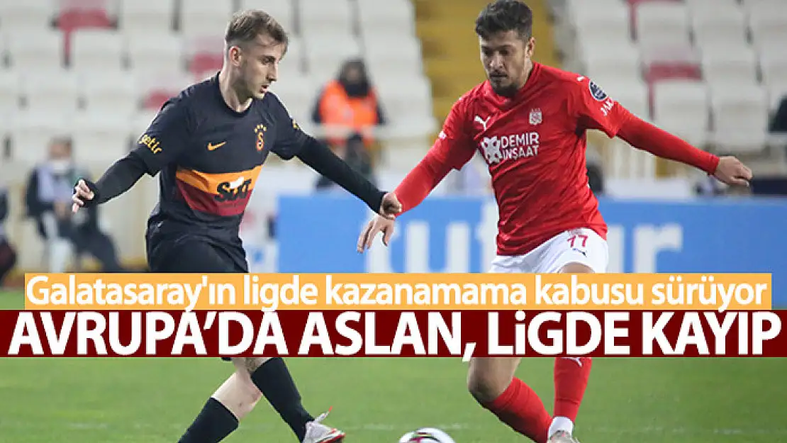 Avrupa'da aslan, ligde kayıp