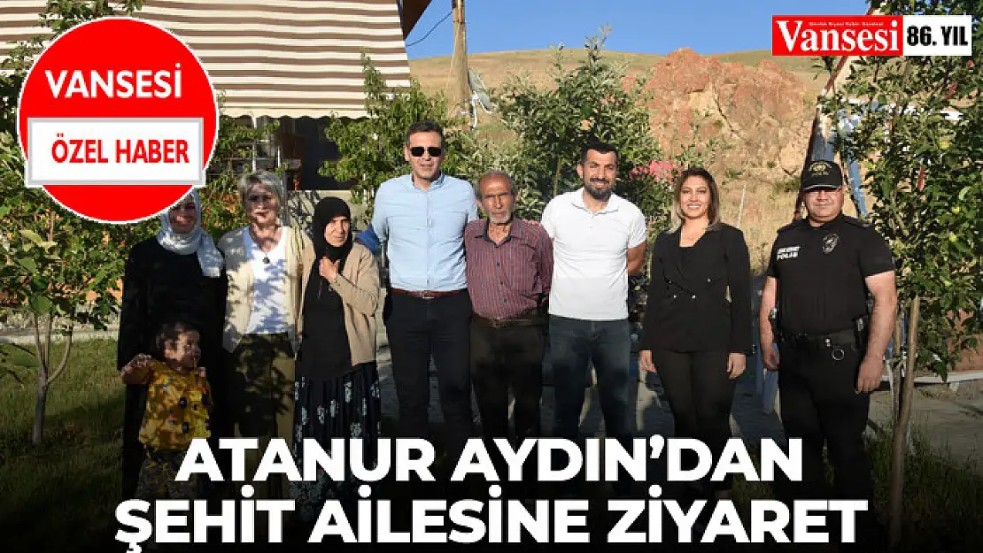 Aydın'dan şehit ailesine ziyaret