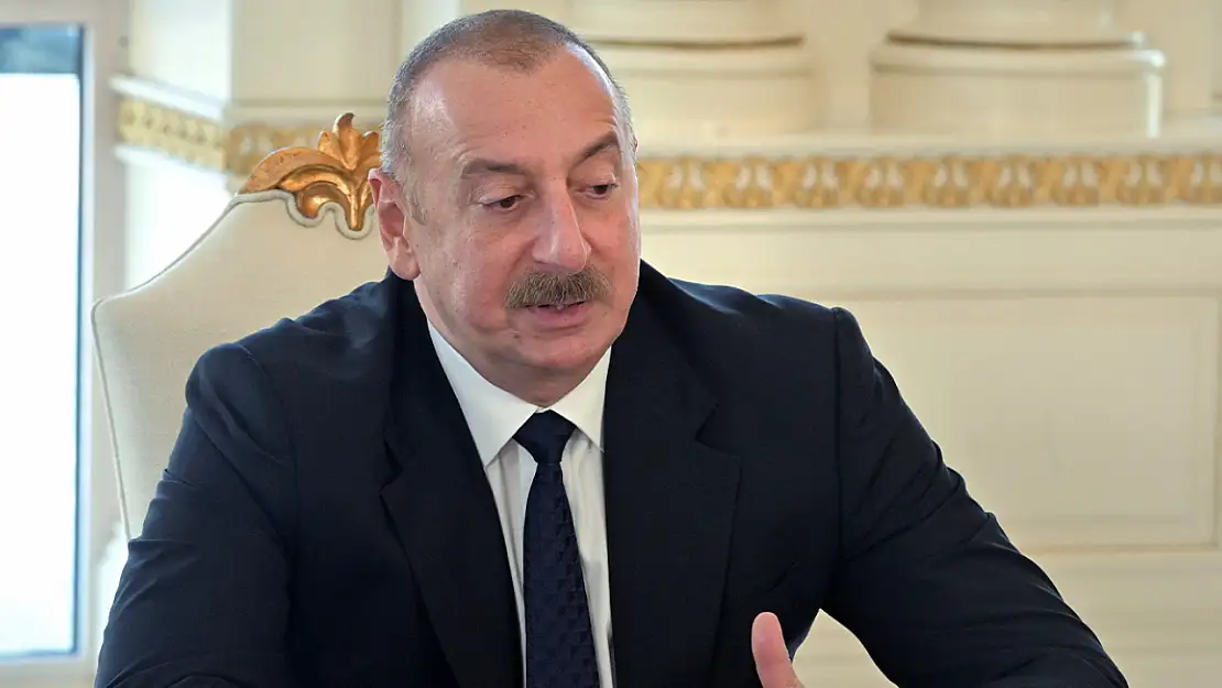 Azerbaycan Cumhurbaşkanı Aliyev'den açıklama