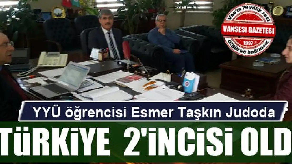 YYÜ öğrencisi Taşkın Türkiye 2'incisi oldu