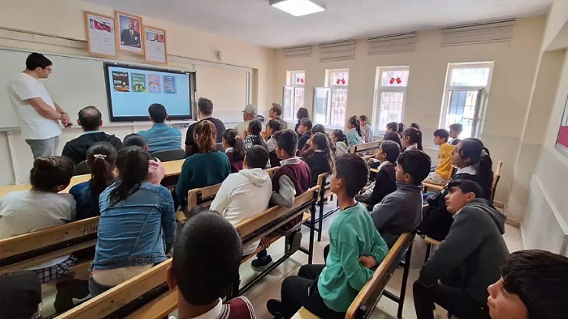 Babacan Ortaokulu'nda TÜBİTAK söyleşisi