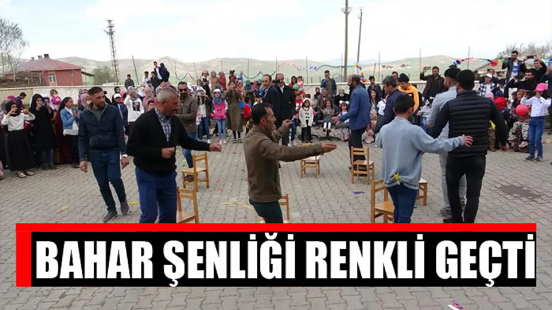 Bahar şenliği renkli geçti