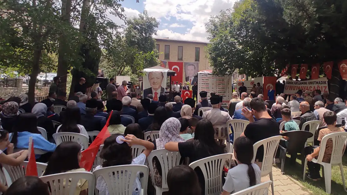 Bahçesaray'da Sündüz Şehitleri anıldı