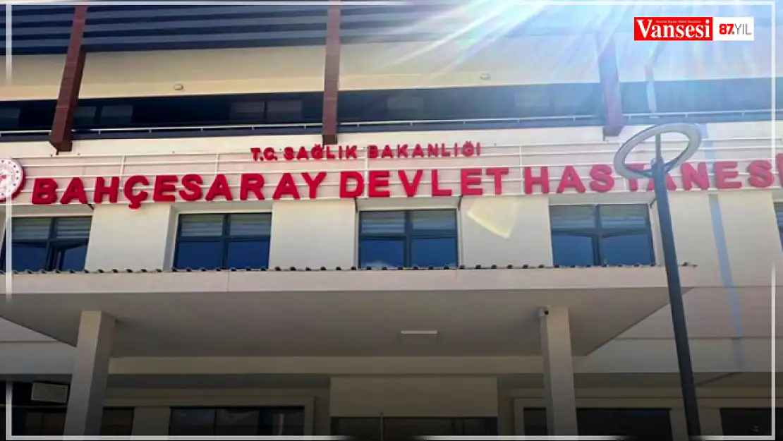 Bahçesaray Devlet Hastanesi hizmete açılıyor