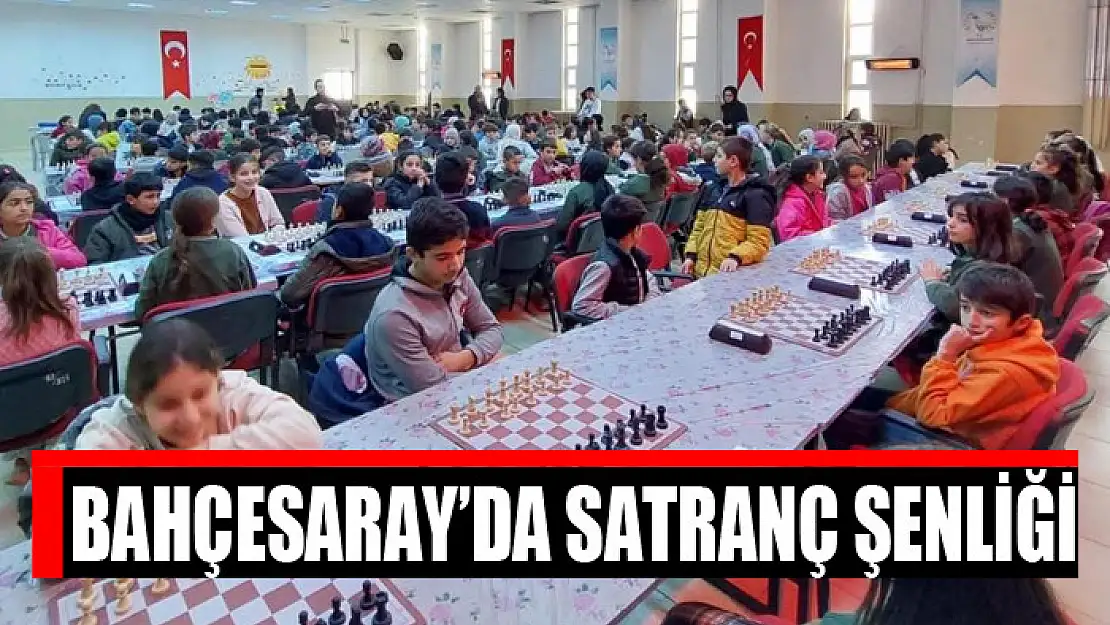 Bahçesaray'da Satranç Şenliği