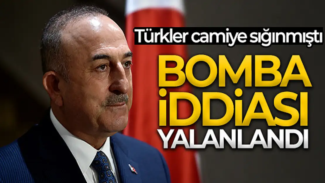 Bakan Çavuşoğlu'ndan Ukrayna'da camiye sığınan Türkler hakkında açıklama